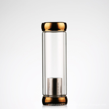 New Product Glass Bottle Tea Tumbler